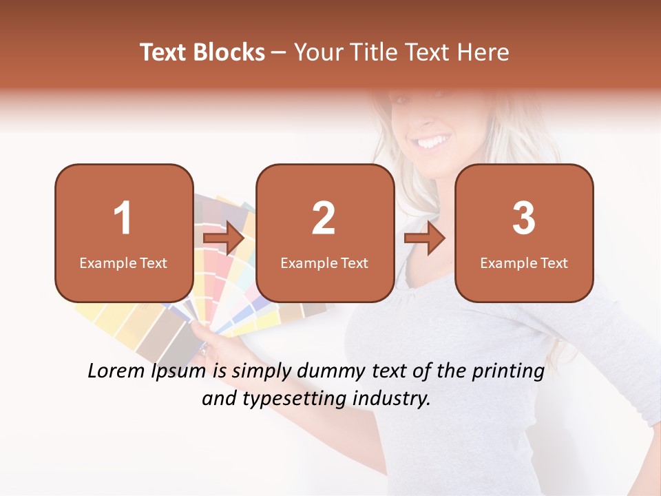 Decoration Happy Residential PowerPoint Template