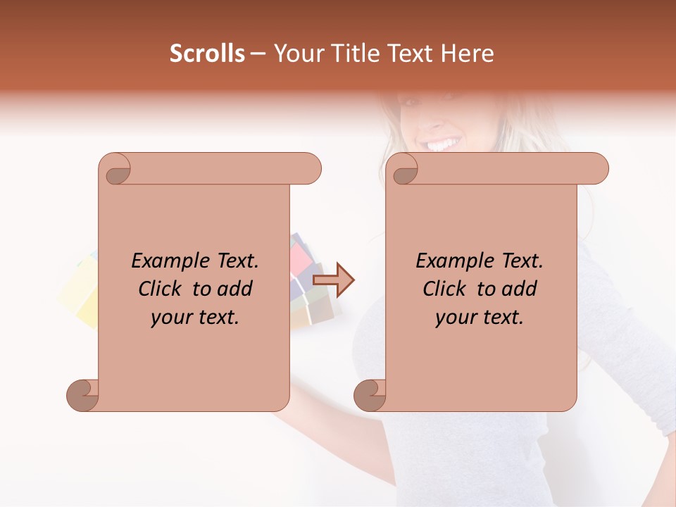 Decoration Happy Residential PowerPoint Template