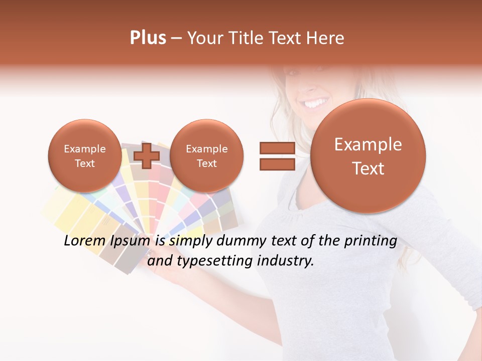 Decoration Happy Residential PowerPoint Template
