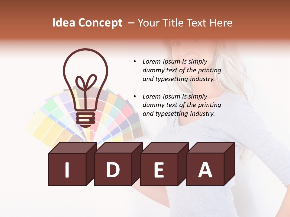 Decoration Happy Residential PowerPoint Template