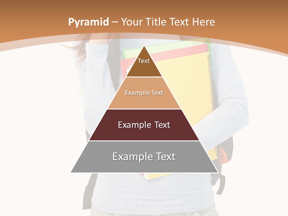 Young People Female PowerPoint Template