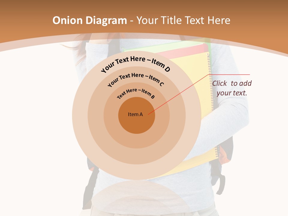 Young People Female PowerPoint Template