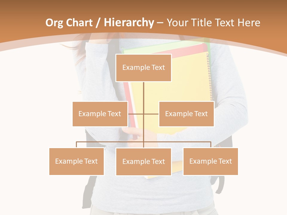 Young People Female PowerPoint Template