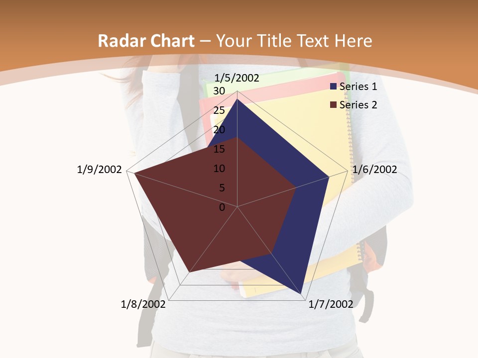 Young People Female PowerPoint Template
