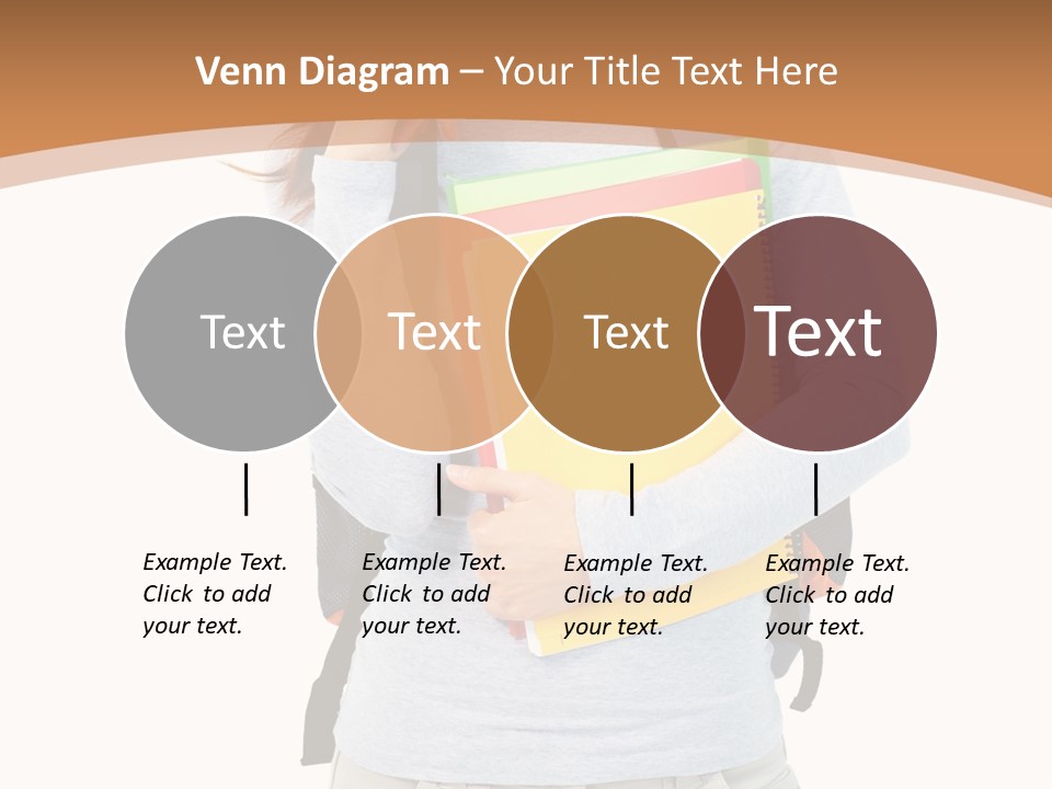 Young People Female PowerPoint Template