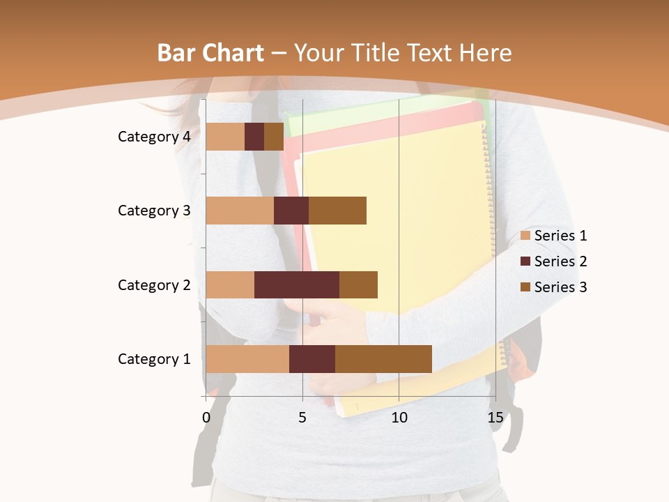 Young People Female PowerPoint Template