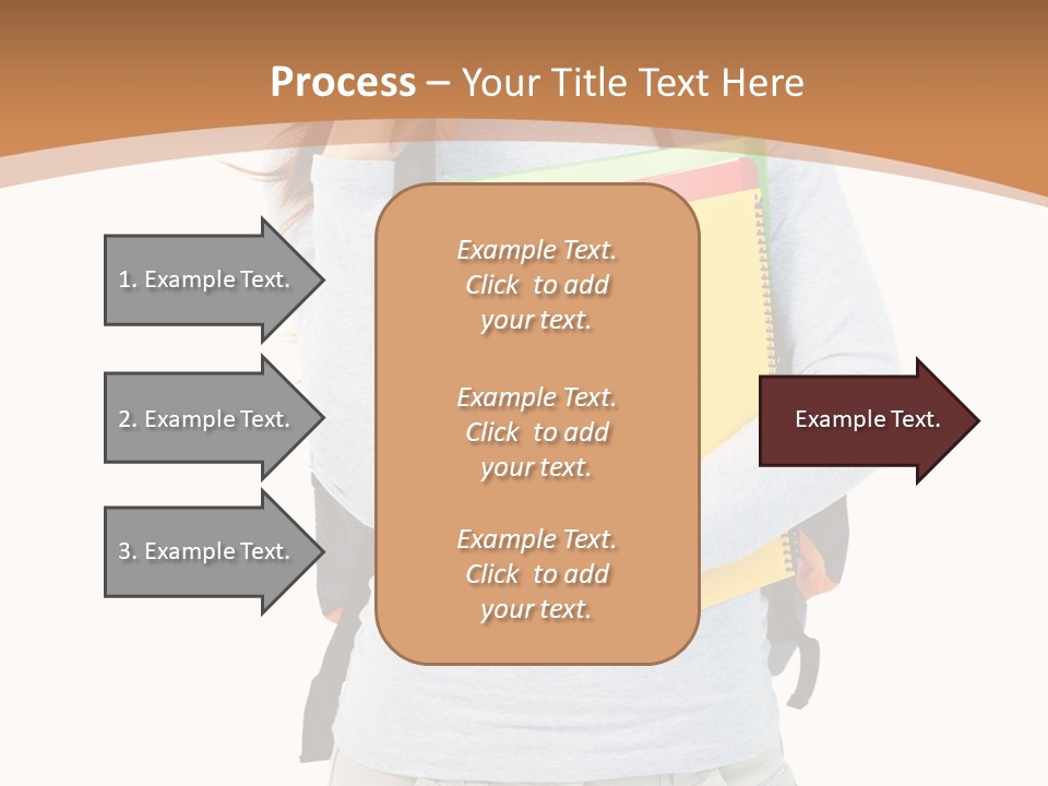 Young People Female PowerPoint Template