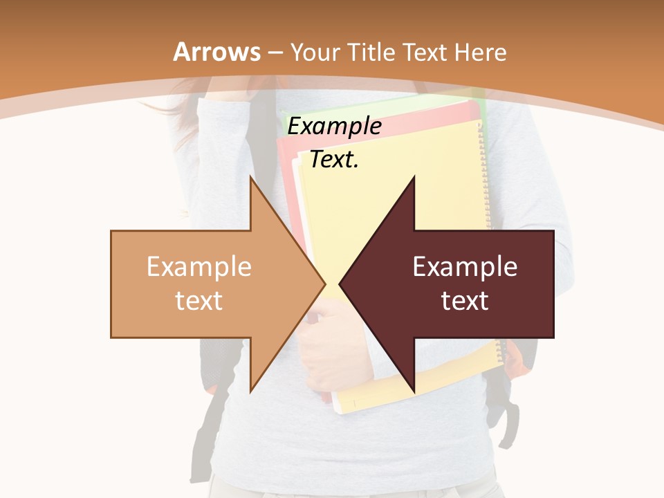 Young People Female PowerPoint Template