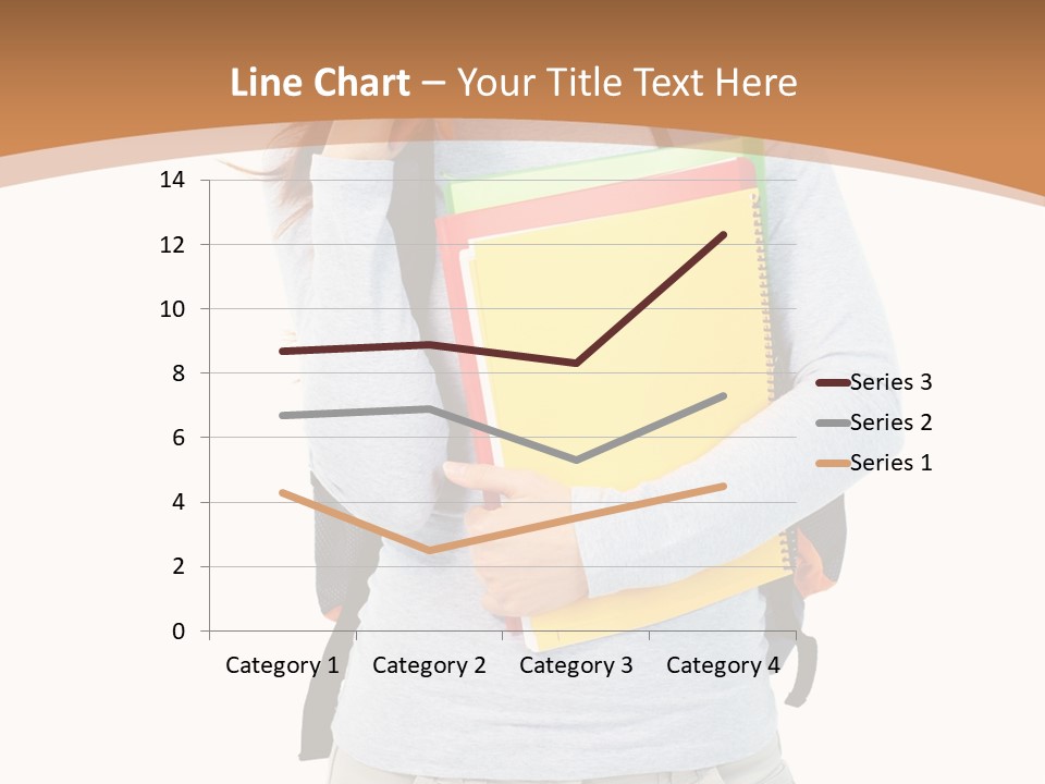 Young People Female PowerPoint Template