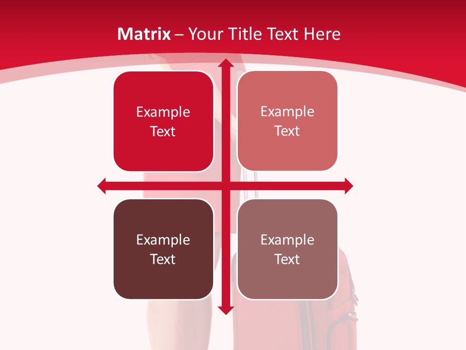 Bag Travel Isolate PowerPoint Template