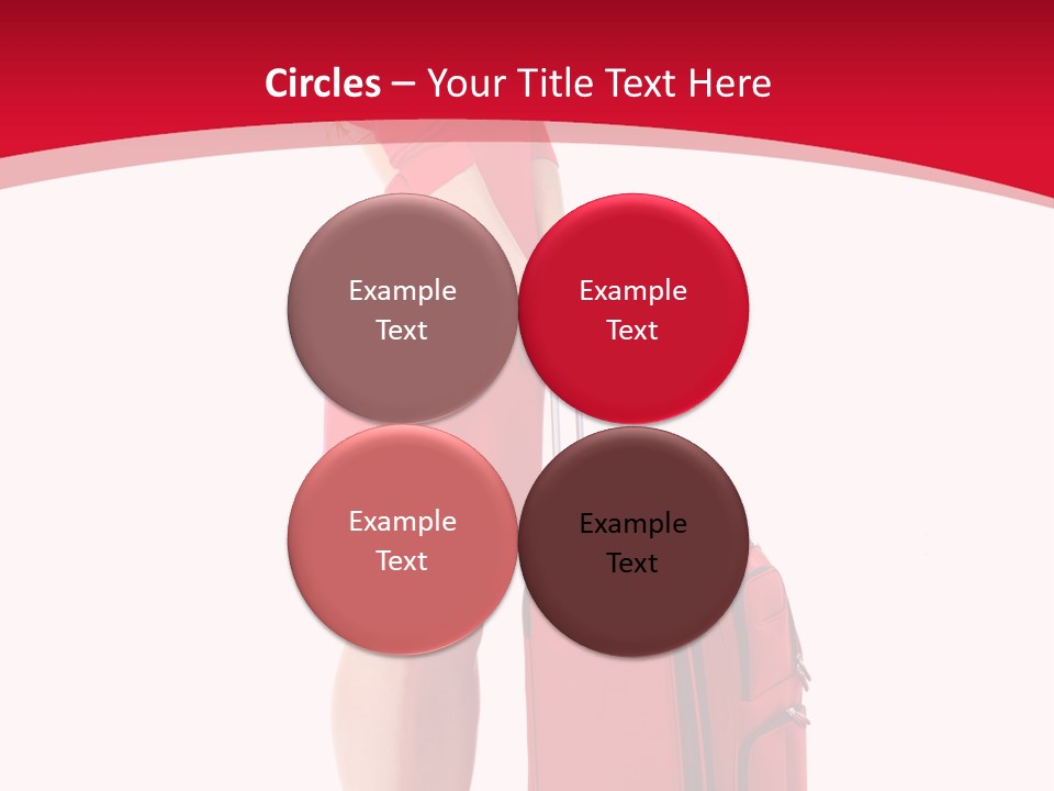 Bag Travel Isolate PowerPoint Template