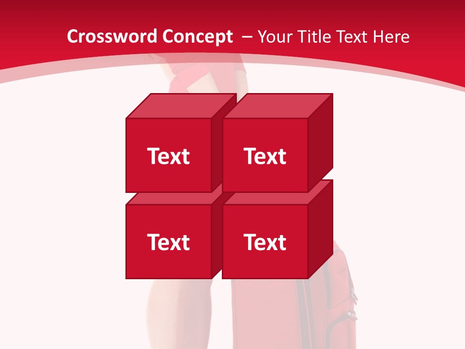 Bag Travel Isolate PowerPoint Template