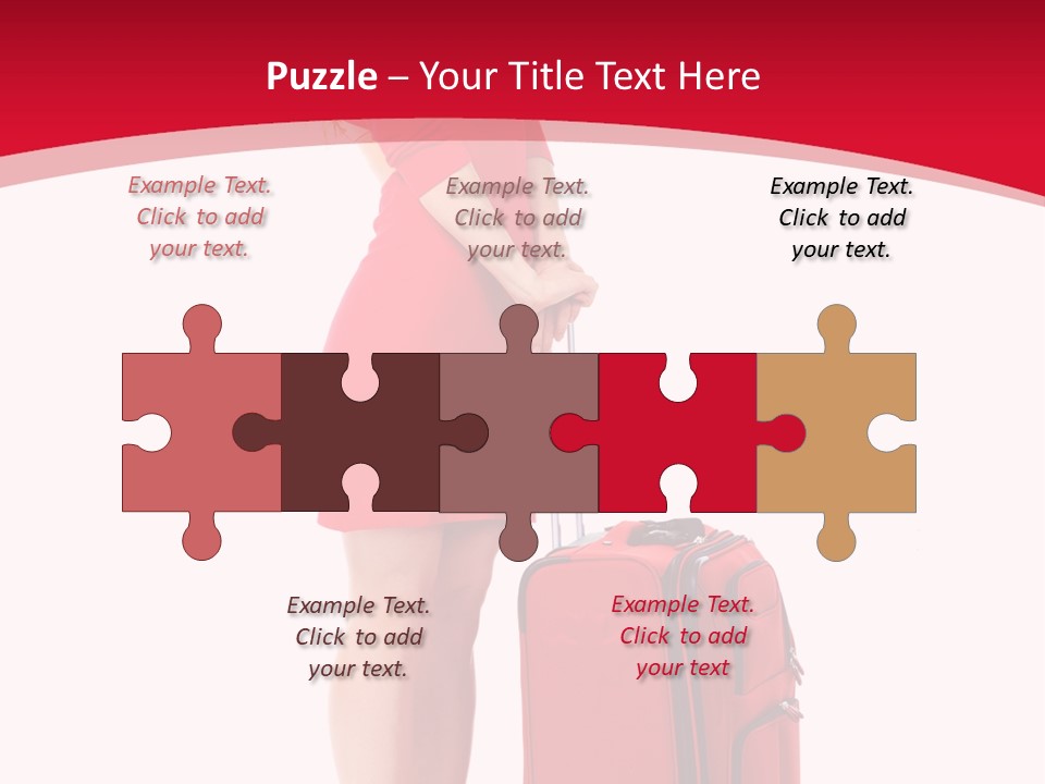 Bag Travel Isolate PowerPoint Template