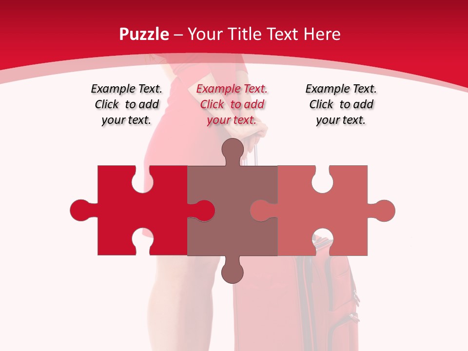 Bag Travel Isolate PowerPoint Template