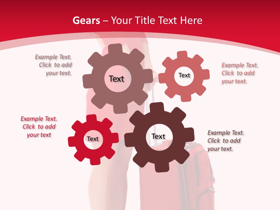 Bag Travel Isolate PowerPoint Template