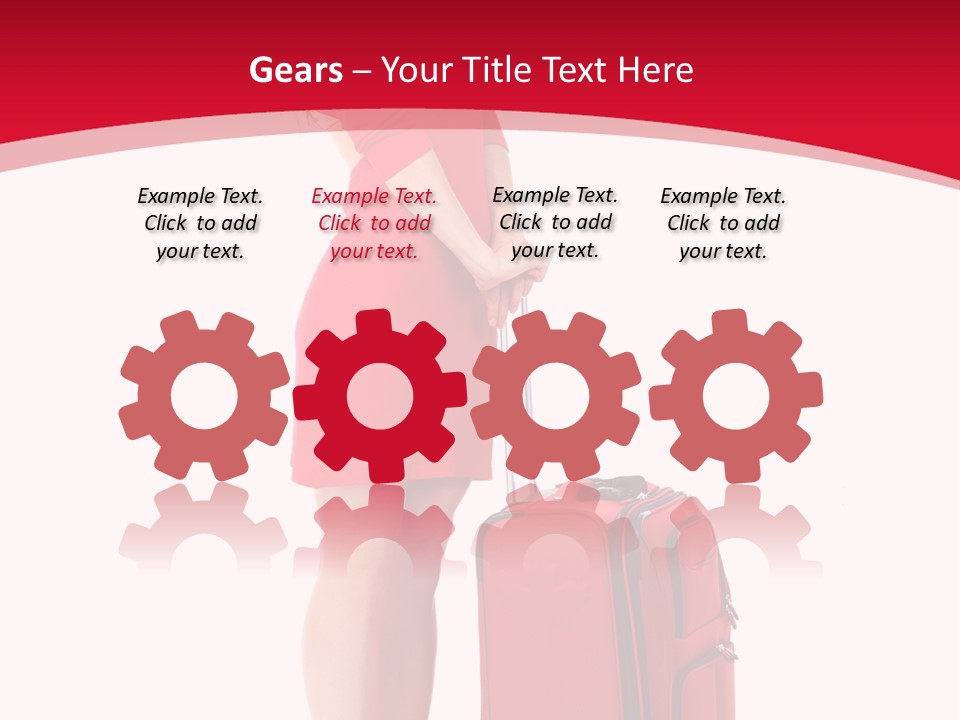 Bag Travel Isolate PowerPoint Template