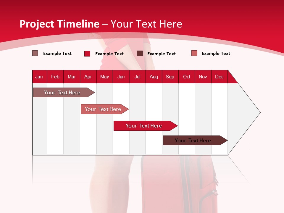 Bag Travel Isolate PowerPoint Template