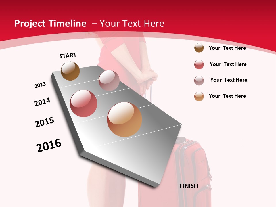 Bag Travel Isolate PowerPoint Template