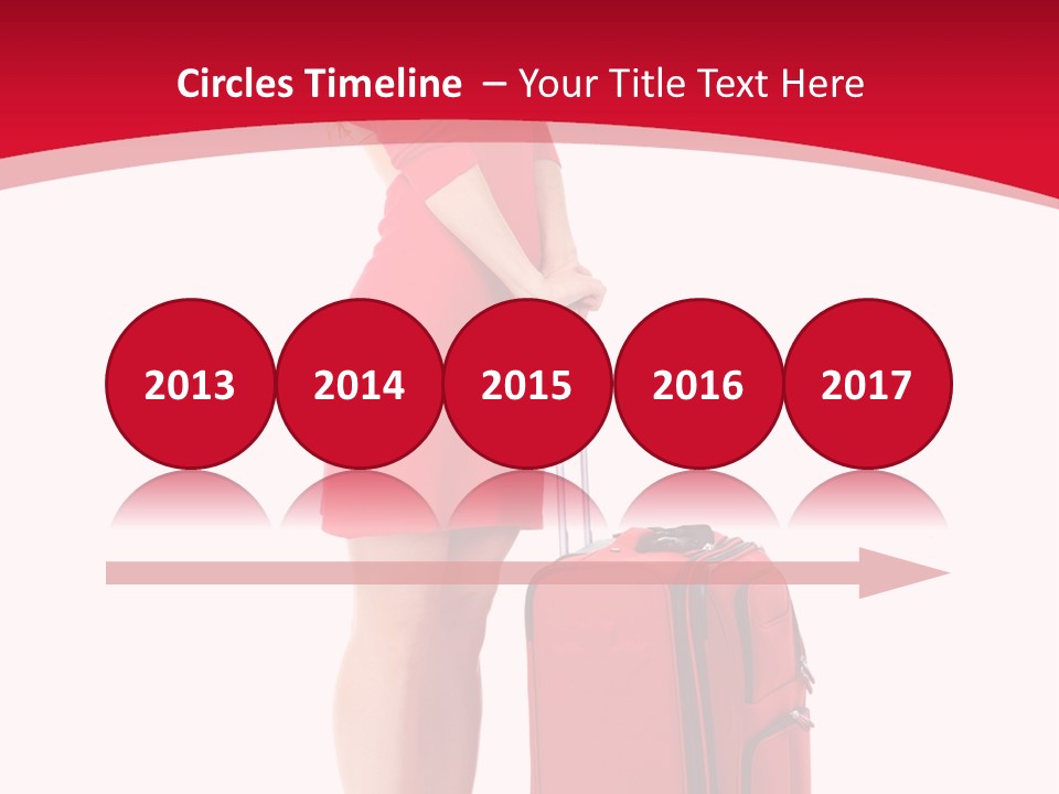 Bag Travel Isolate PowerPoint Template