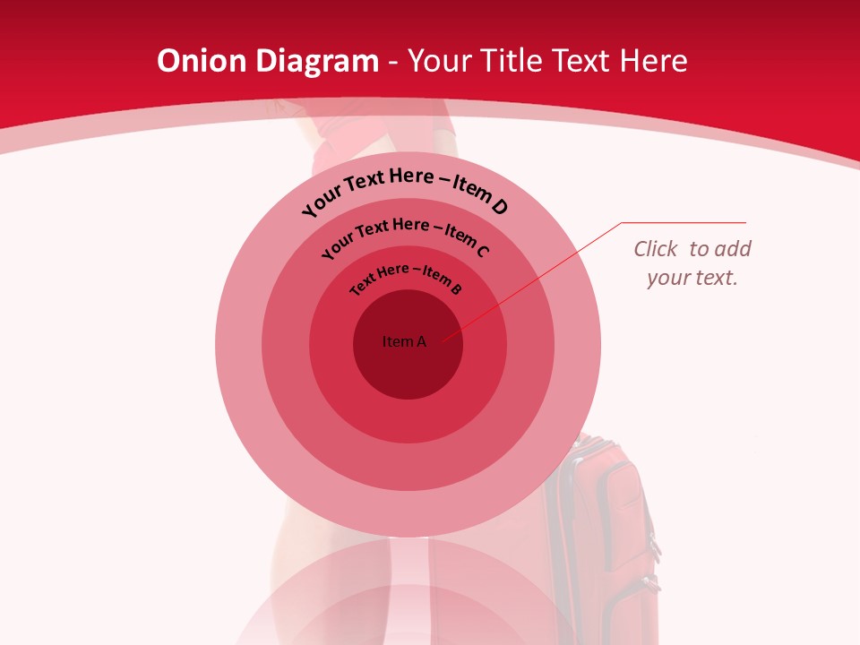 Bag Travel Isolate PowerPoint Template