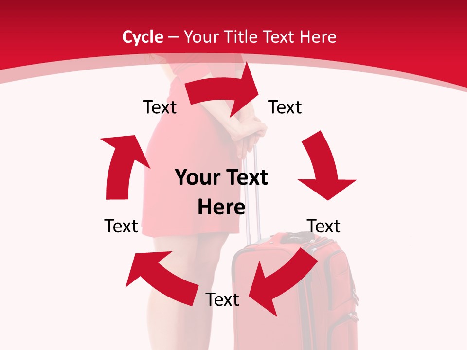 Bag Travel Isolate PowerPoint Template
