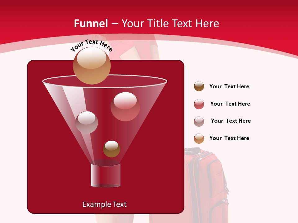 Bag Travel Isolate PowerPoint Template