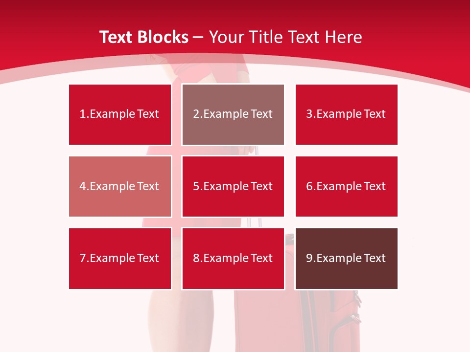 Bag Travel Isolate PowerPoint Template