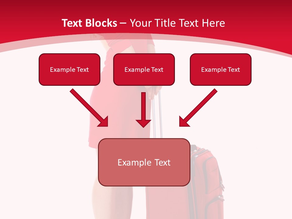 Bag Travel Isolate PowerPoint Template