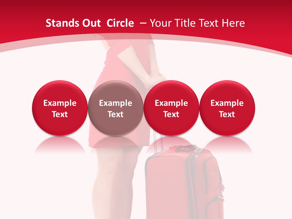 Bag Travel Isolate PowerPoint Template