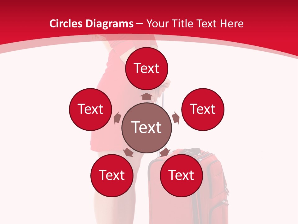 Bag Travel Isolate PowerPoint Template