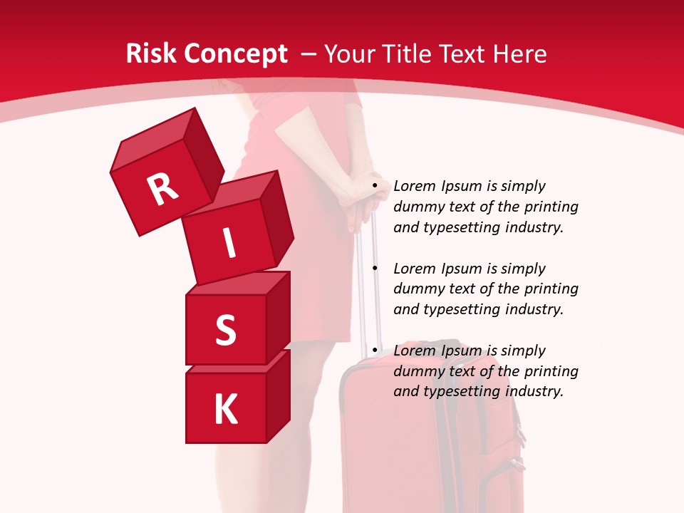 Bag Travel Isolate PowerPoint Template