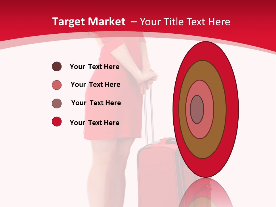 Bag Travel Isolate PowerPoint Template