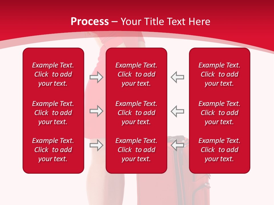 Bag Travel Isolate PowerPoint Template