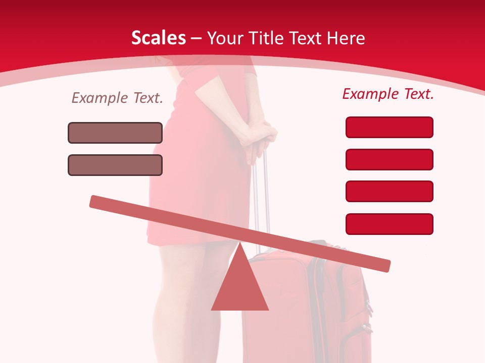 Bag Travel Isolate PowerPoint Template
