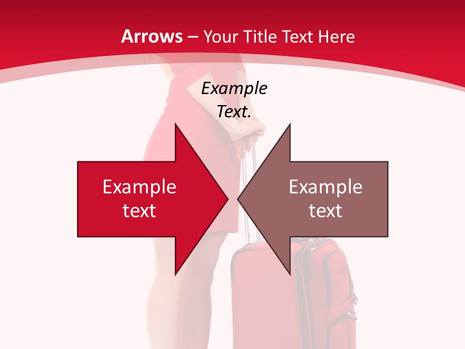 Bag Travel Isolate PowerPoint Template