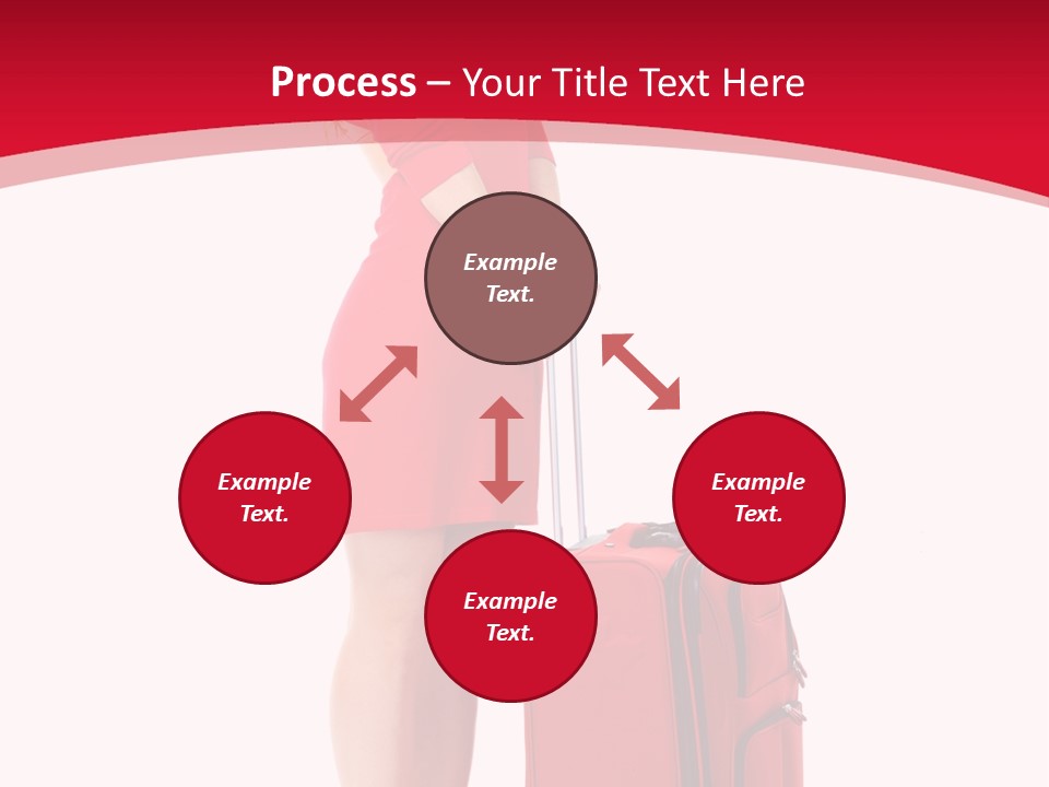 Bag Travel Isolate PowerPoint Template