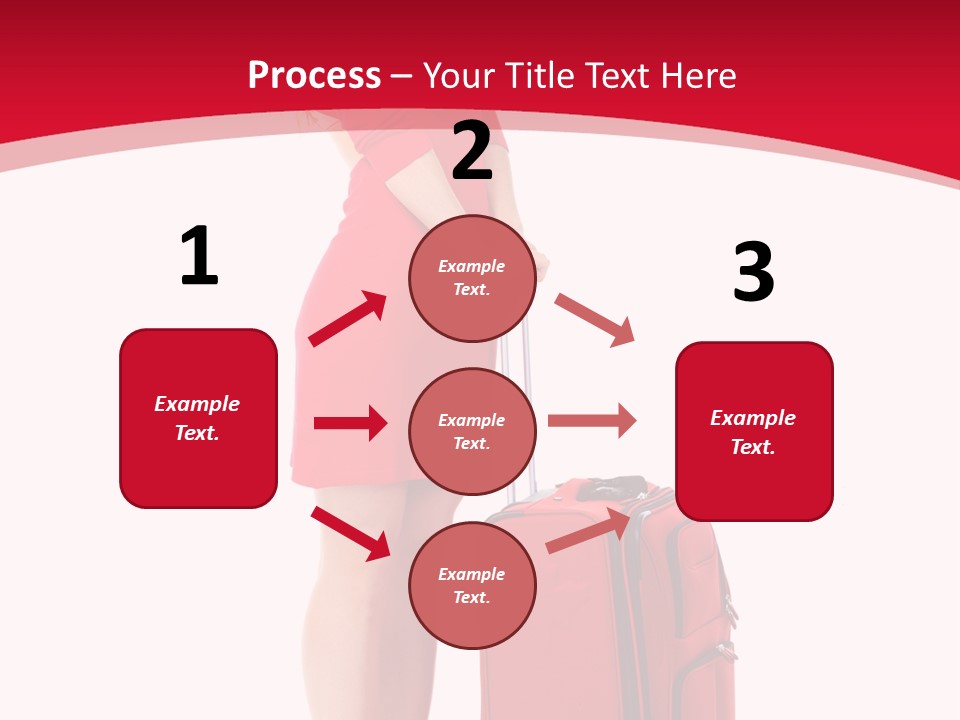 Bag Travel Isolate PowerPoint Template