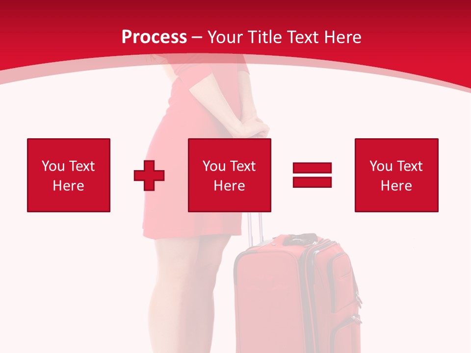 Bag Travel Isolate PowerPoint Template