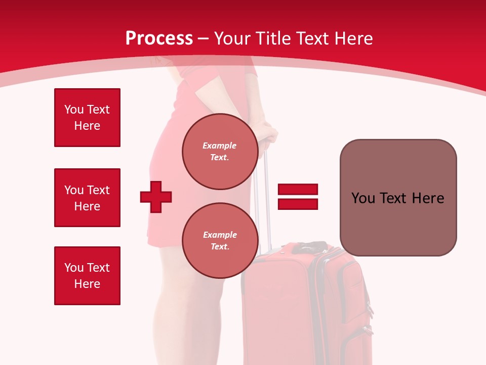 Bag Travel Isolate PowerPoint Template