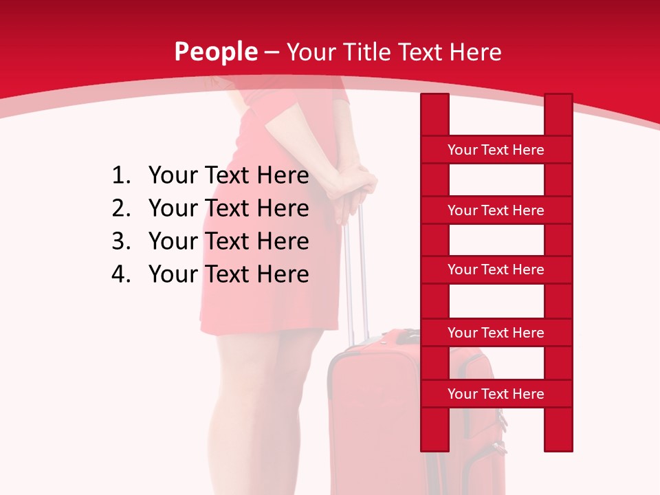 Bag Travel Isolate PowerPoint Template