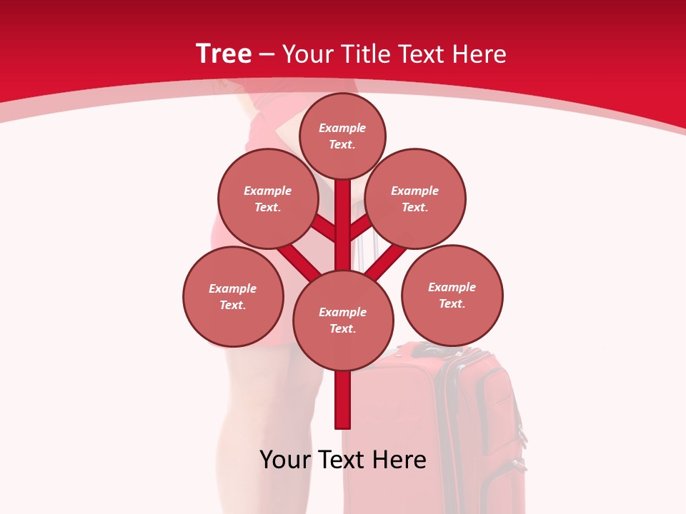 Bag Travel Isolate PowerPoint Template