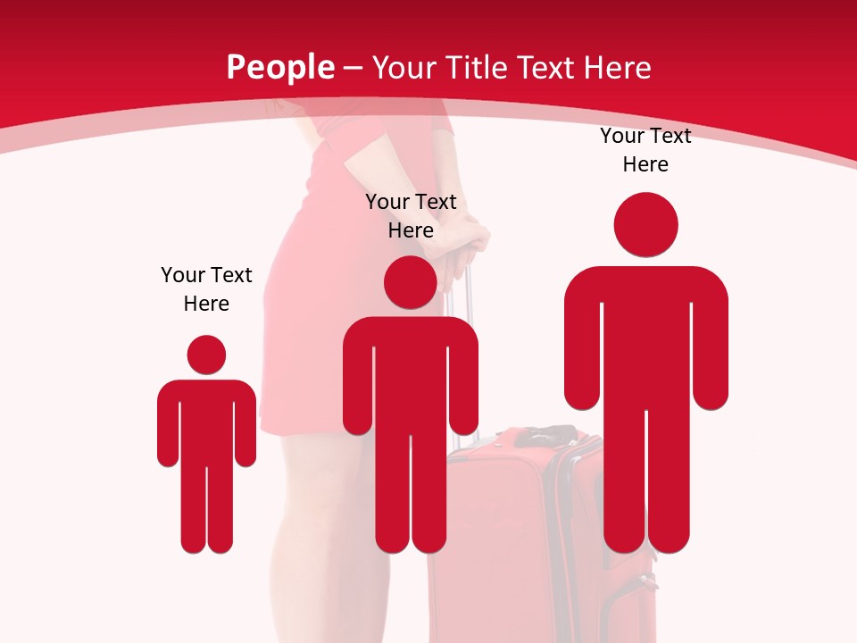 Bag Travel Isolate PowerPoint Template