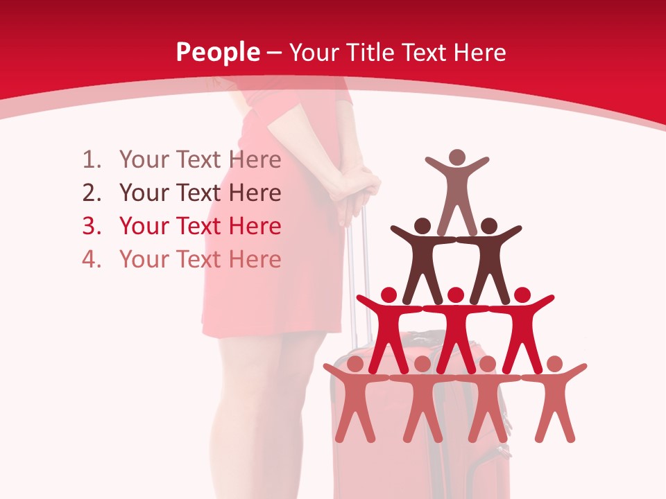 Bag Travel Isolate PowerPoint Template