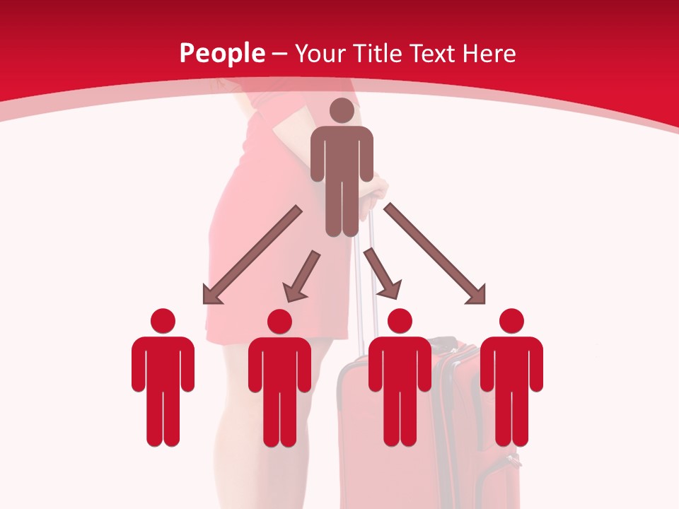 Bag Travel Isolate PowerPoint Template