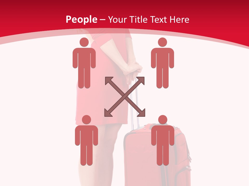 Bag Travel Isolate PowerPoint Template