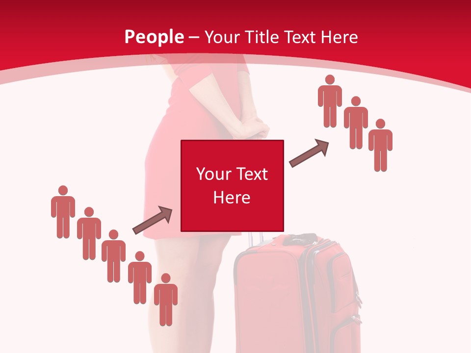 Bag Travel Isolate PowerPoint Template