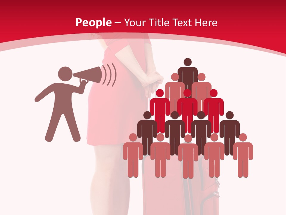 Bag Travel Isolate PowerPoint Template