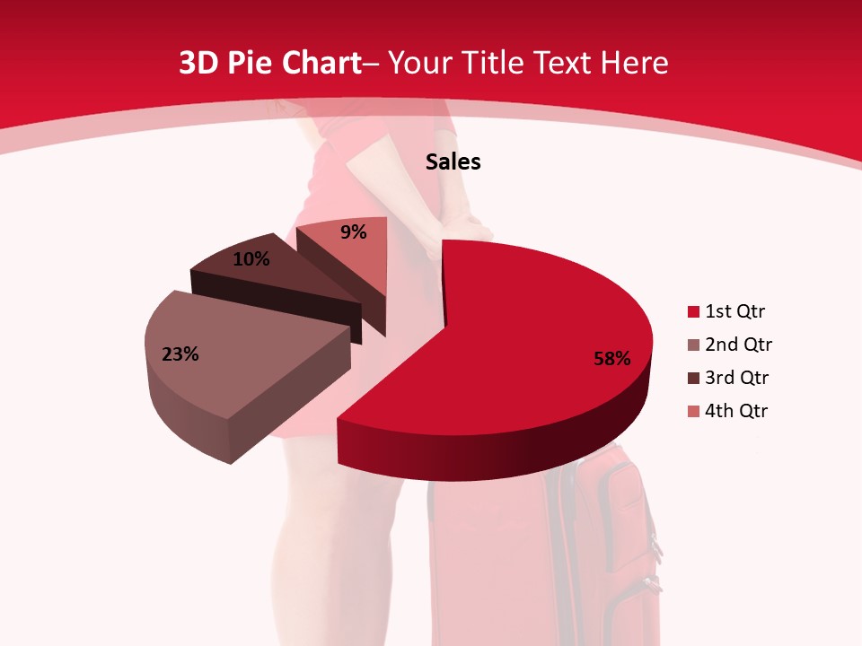Bag Travel Isolate PowerPoint Template