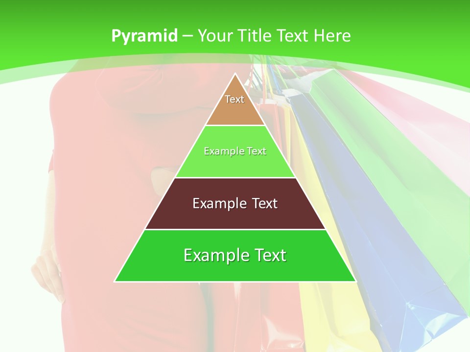 Bag Market Laughing PowerPoint Template