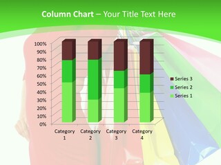 Bag Market Laughing PowerPoint Template